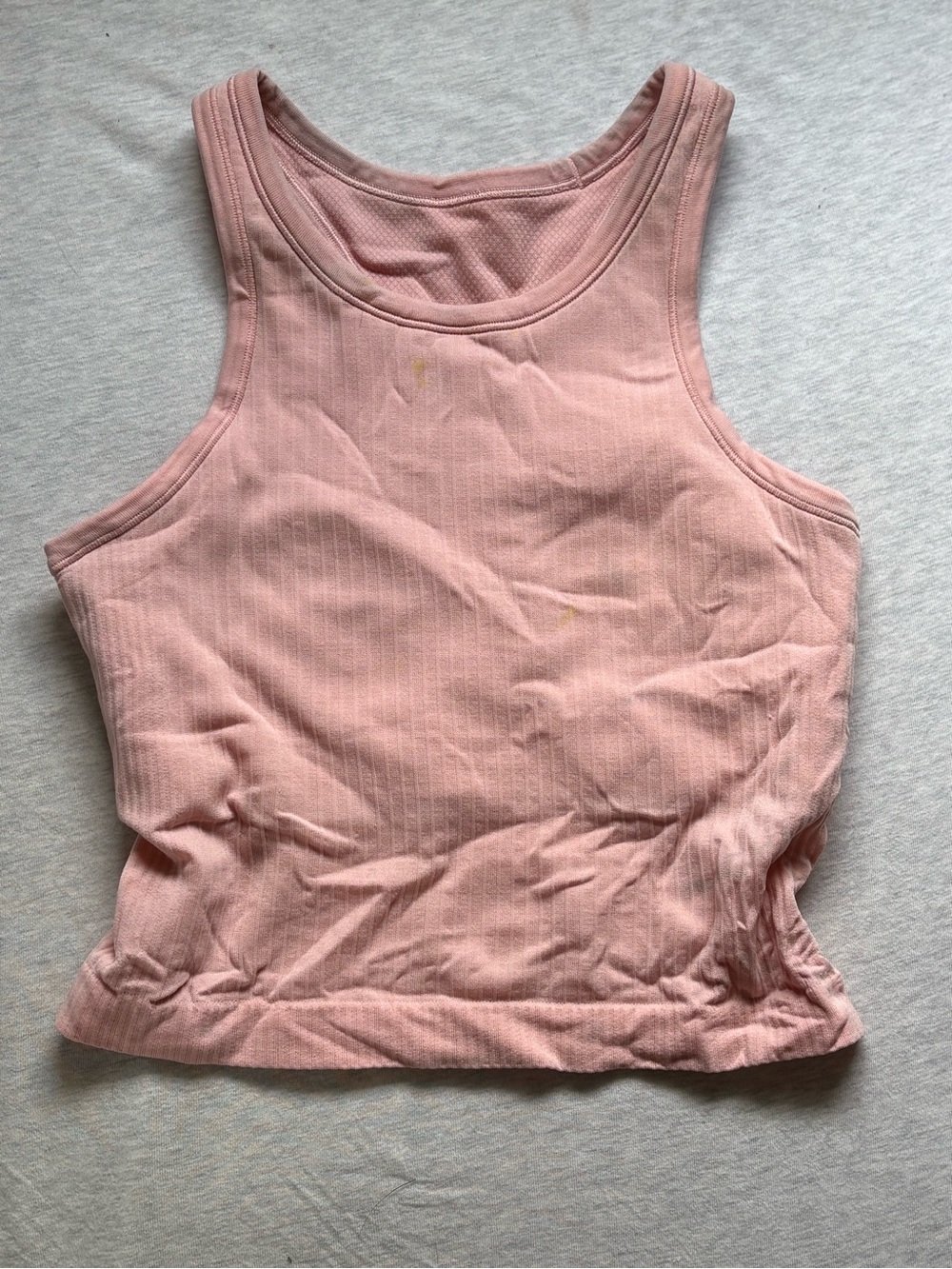 lululemon pink sports bra / crop tank